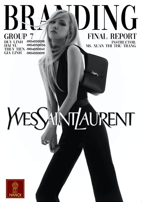 ysl branding strategy.